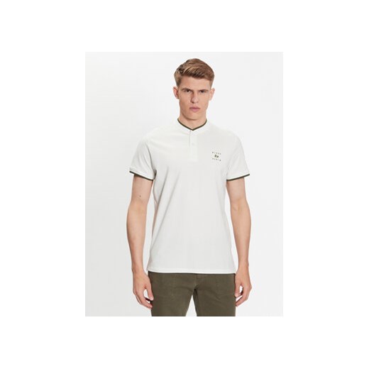 Blend Polo 20715179 Biały Regular Fit ze sklepu MODIVO w kategorii T-shirty męskie - zdjęcie 168547006