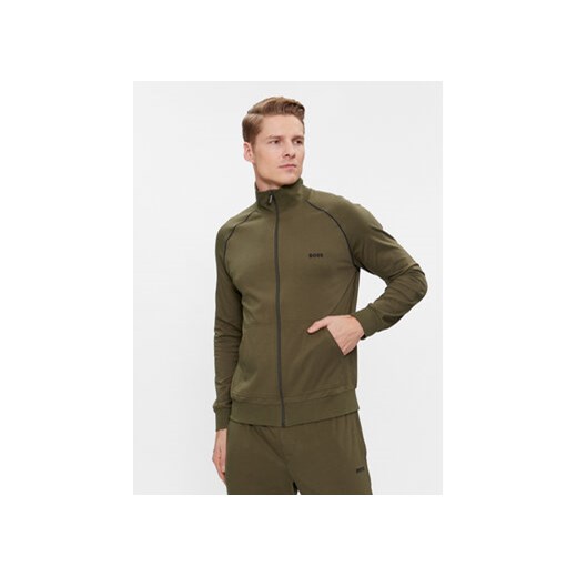 Boss Bluza Mix&Match Jacket Z 50515307 Zielony Regular Fit ze sklepu MODIVO w kategorii Bluzy męskie - zdjęcie 168547085