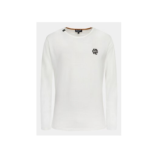 INDICODE Longsleeve Raglum 45-646 Biały Regular Fit ze sklepu MODIVO w kategorii T-shirty męskie - zdjęcie 168547148