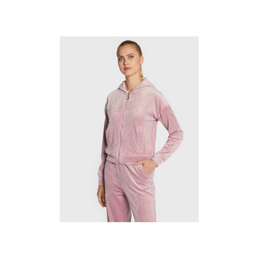Fila Bluza Cudrefin FAW0225 Różowy Regular Fit ze sklepu MODIVO w kategorii Bluzy damskie - zdjęcie 168547527