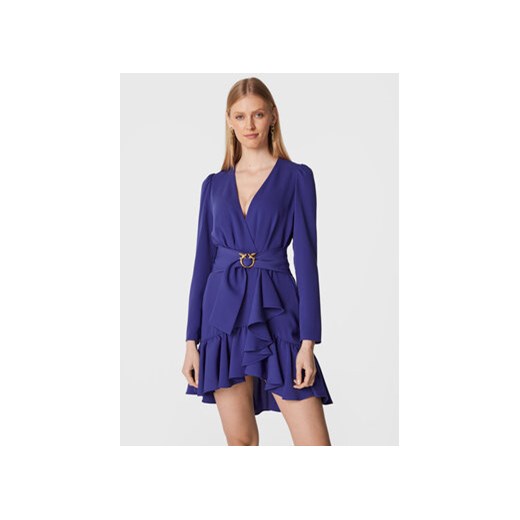 Pinko Sukienka koktajlowa Bruma 1G18D3 V0B0 Fioletowy Regular Fit Pinko 44 MODIVO okazja