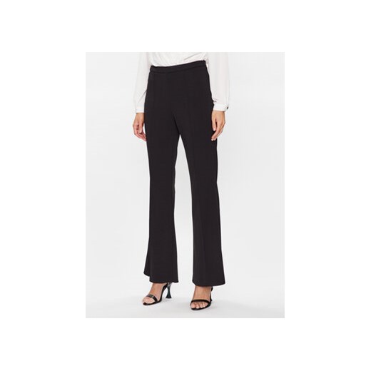 Rinascimento Spodnie materiałowe CFC0113049003 Czarny Regular Fit ze sklepu MODIVO w kategorii Spodnie damskie - zdjęcie 168547805