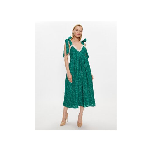 Custommade Sukienka koktajlowa 999396475 Zielony Regular Fit ze sklepu MODIVO w kategorii Sukienki - zdjęcie 168548867