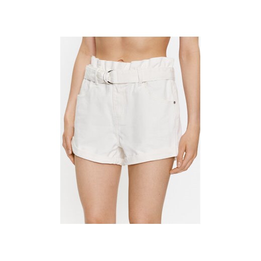Glamorous Szorty jeansowe CK6957 Biały Regular Fit ze sklepu MODIVO w kategorii Szorty - zdjęcie 168549187