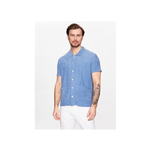 Oscar Jacobson Koszula 60206144 Niebieski Regular Fit ze sklepu MODIVO w kategorii Koszule męskie - zdjęcie 168549368