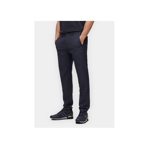 Boss Chinosy T_Commuter 50495497 Granatowy Slim Fit ze sklepu MODIVO w kategorii Spodnie męskie - zdjęcie 168549735