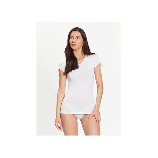 U.S. Polo Assn. T-Shirt 66004 Biały Regular Fit ze sklepu MODIVO w kategorii Bluzki damskie - zdjęcie 168550076