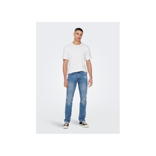 Only & Sons T-Shirt 22025208 Biały Regular Fit ze sklepu MODIVO w kategorii T-shirty męskie - zdjęcie 168550117