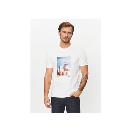 Boss T-Shirt Tefragile 50503535 Biały Regular Fit ze sklepu MODIVO w kategorii T-shirty męskie - zdjęcie 168550285