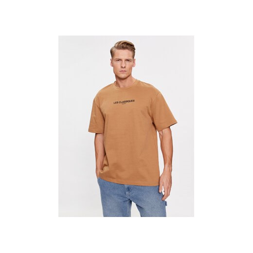 Only & Sons T-Shirt 22027063 Brązowy Regular Fit ze sklepu MODIVO w kategorii T-shirty męskie - zdjęcie 168550365