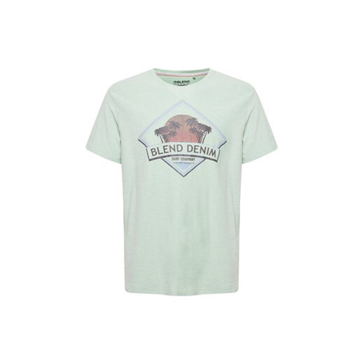 Blend T-Shirt 20715306 Zielony Regular Fit ze sklepu MODIVO w kategorii T-shirty męskie - zdjęcie 168550466