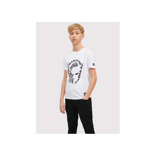 Jack&Jones Junior T-Shirt MARVEL Kanda 12217772 Biały Regular Fit ze sklepu MODIVO w kategorii T-shirty chłopięce - zdjęcie 168550876