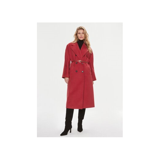 Imperial Płaszcz przejściowy KH36GID Czerwony Oversize ze sklepu MODIVO w kategorii Płaszcze damskie - zdjęcie 168550915