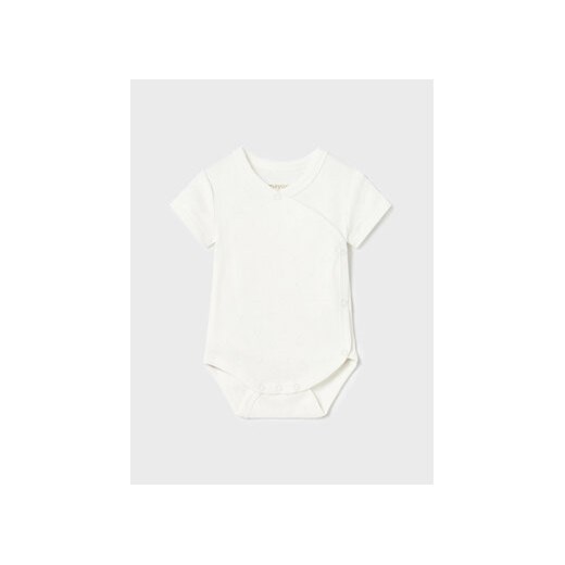 Mayoral Body dziecięce 191 Biały Regular Fit ze sklepu MODIVO w kategorii Body niemowlęce - zdjęcie 168550938