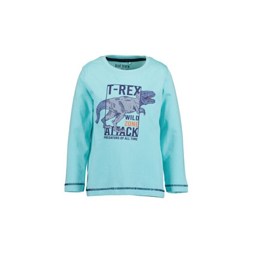 Blue Seven Bluzka 850716 X Niebieski Regular Fit ze sklepu MODIVO w kategorii T-shirty chłopięce - zdjęcie 168551488