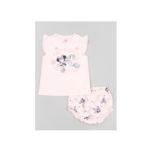 Zippy Piżama Myszka Minnie ZBGUN0101 23009 Różowy Regular Fit ze sklepu MODIVO w kategorii Piżamy dziecięce - zdjęcie 168551909