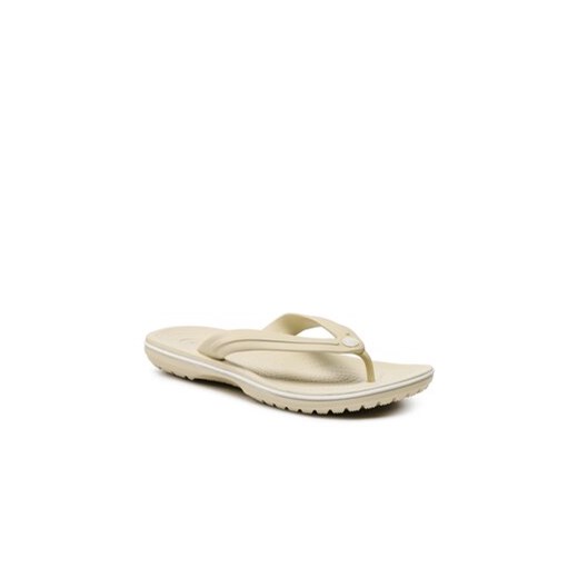 Crocs Japonki Crocband Flip 11033 Beżowy Crocs 46_47 okazja MODIVO