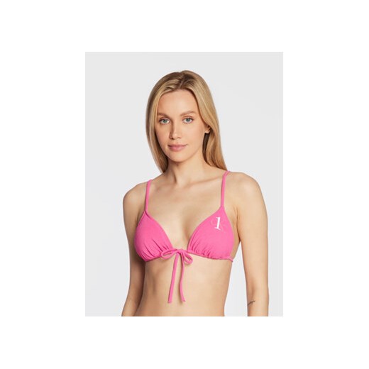 Calvin Klein Swimwear Góra od bikini KW0KW01881 Różowy ze sklepu MODIVO w kategorii Stroje kąpielowe - zdjęcie 168552728