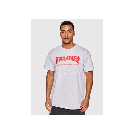 Thrasher T-Shirt Skatemag Szary Regular Fit Thrasher S MODIVO