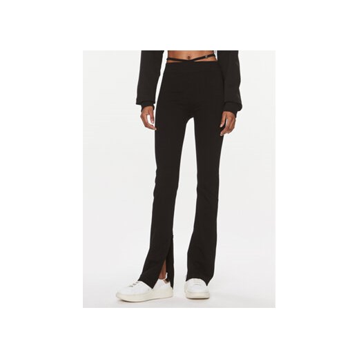 Hugo Spodnie materiałowe Norchidea 50508709 Czarny Slim Fit ze sklepu MODIVO w kategorii Spodnie damskie - zdjęcie 168553476