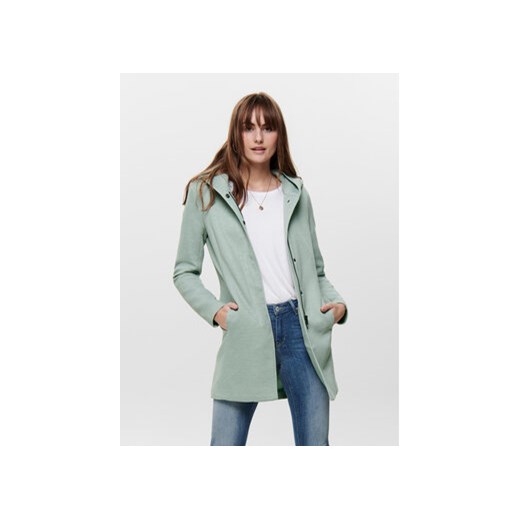ONLY Płaszcz przejściowy Sedona 15142911 Zielony Regular Fit ze sklepu MODIVO w kategorii Płaszcze damskie - zdjęcie 168553655