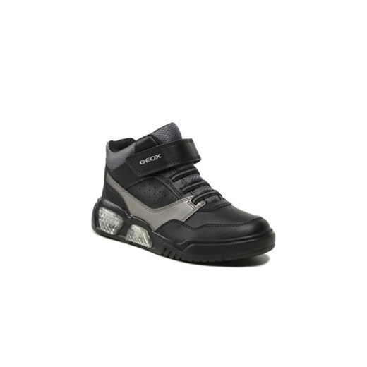 Geox Sneakersy J Illuminus Boy J36GVB 05411 C0005 D Czarny Geox 35 promocyjna cena MODIVO