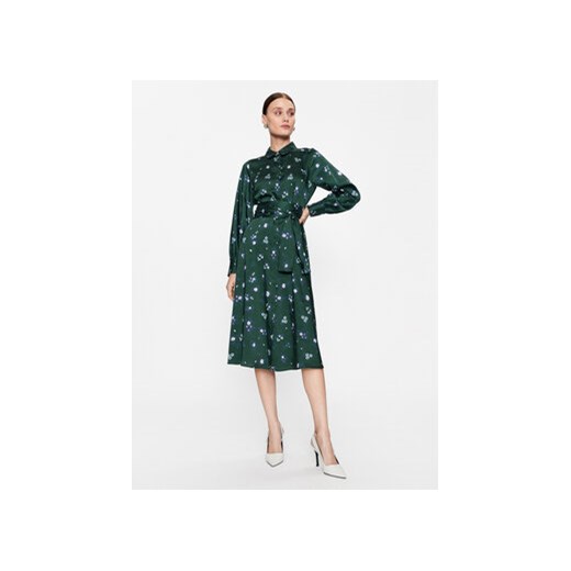 Marella Sukienka codzienna Tritone 2332261538200 Zielony Regular Fit ze sklepu MODIVO w kategorii Sukienki - zdjęcie 168553869