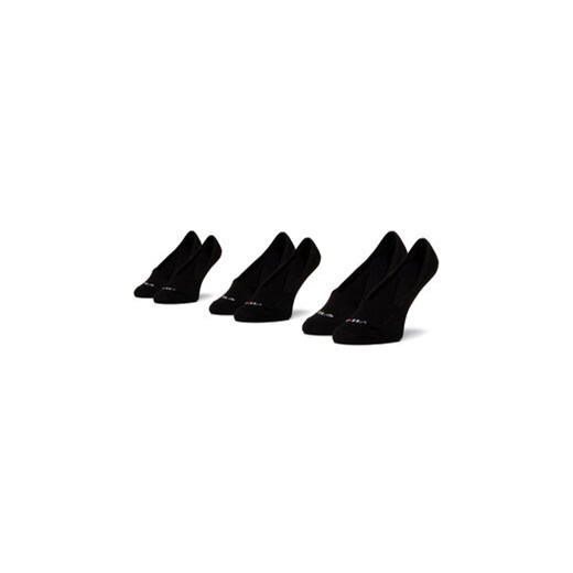 Fila Zestaw 3 par stopek unisex Calza Ghost F1278/3 Czarny ze sklepu MODIVO w kategorii Skarpetki męskie - zdjęcie 168553989