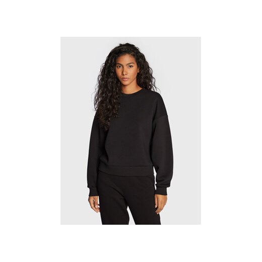 Gina Tricot Bluza Basic 10943 Czarny Relaxed Fit Gina Tricot L wyprzedaż MODIVO
