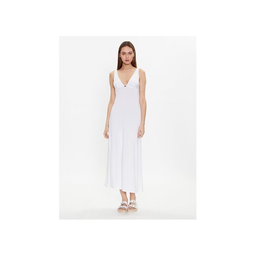 Emporio Armani Sukienka codzienna 262729 3R314 00010 Biały Regular Fit ze sklepu MODIVO w kategorii Sukienki - zdjęcie 168554207