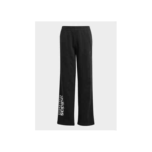adidas Spodnie dresowe Fleece Kids IL4937 Czarny Loose Fit ze sklepu MODIVO w kategorii Spodnie chłopięce - zdjęcie 168554625