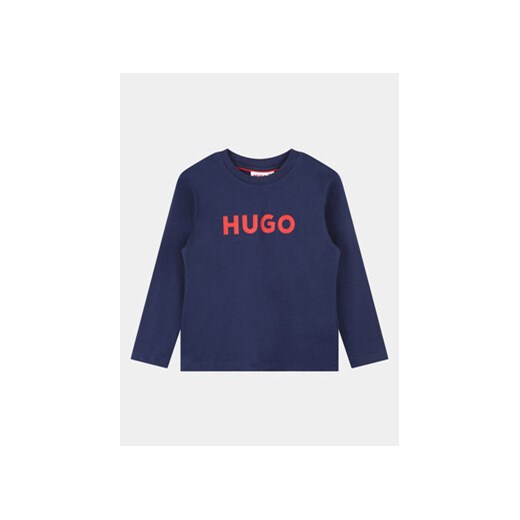 Hugo Bluzka G25131 D Niebieski Regular Fit ze sklepu MODIVO w kategorii T-shirty chłopięce - zdjęcie 168554876