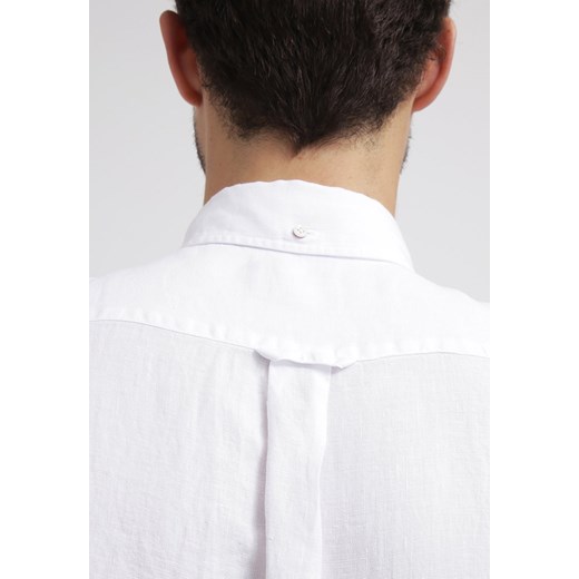 Gant Koszula white zalando bialy bez wzorów/nadruków