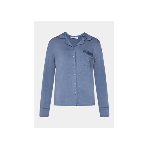 Femilet by Chantelle Koszulka piżamowa Daisy FNB050 Niebieski Regular Fit ze sklepu MODIVO w kategorii Piżamy damskie - zdjęcie 168555119