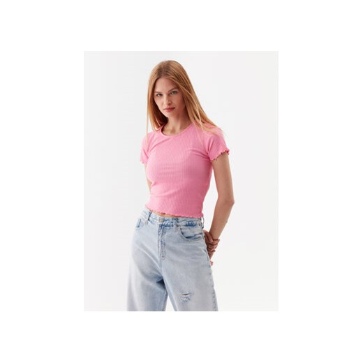 ONLY T-Shirt Emma 15201206 Różowy Regular Fit ze sklepu MODIVO w kategorii Bluzki damskie - zdjęcie 168555255
