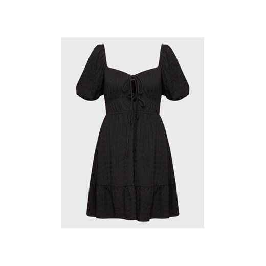 Gina Tricot Sukienka codzienna 19531 Czarny Regular Fit ze sklepu MODIVO w kategorii Sukienki - zdjęcie 168555565