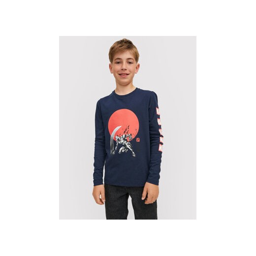 Jack&Jones Junior Bluzka MARVEL 12217803 Granatowy Regular Fit ze sklepu MODIVO w kategorii T-shirty chłopięce - zdjęcie 168555685