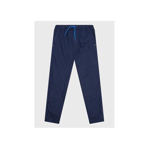 Blue Seven Spodnie materiałowe 887037 Granatowy Regular Fit ze sklepu MODIVO w kategorii Spodnie chłopięce - zdjęcie 168555739