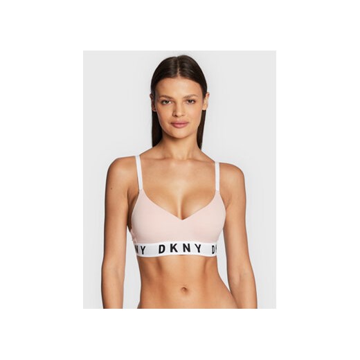 DKNY Biustonosz push-up DK4518 Różowy ze sklepu MODIVO w kategorii Biustonosze - zdjęcie 168556147