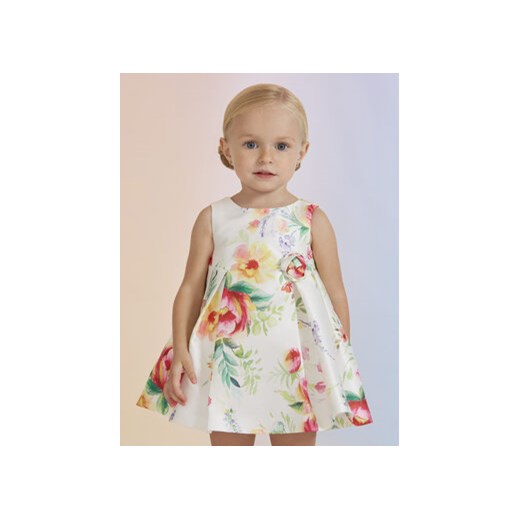 Abel & Lula Sukienka elegancka 5018 Kolorowy Regular Fit ze sklepu MODIVO w kategorii Sukienki dziewczęce - zdjęcie 168556256