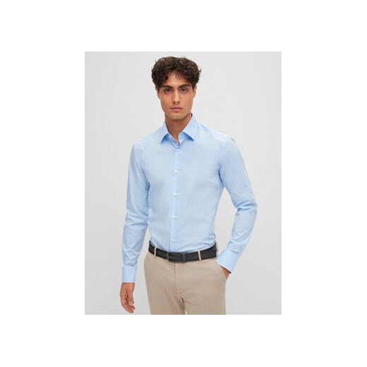 Boss Koszula H-Hank-Kent-C1-214 50469345 Niebieski Slim Fit ze sklepu MODIVO w kategorii Koszule męskie - zdjęcie 168556275