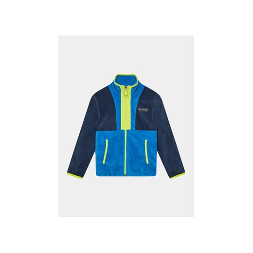 Columbia Polar Back Bowl™ Full Zip Fleece Niebieski Regular Fit ze sklepu MODIVO w kategorii Bluzy chłopięce - zdjęcie 168556445