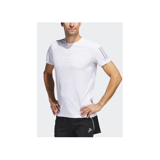 adidas T-Shirt Run for the Oceans T-Shirt IC0215 Biały M wyprzedaż MODIVO
