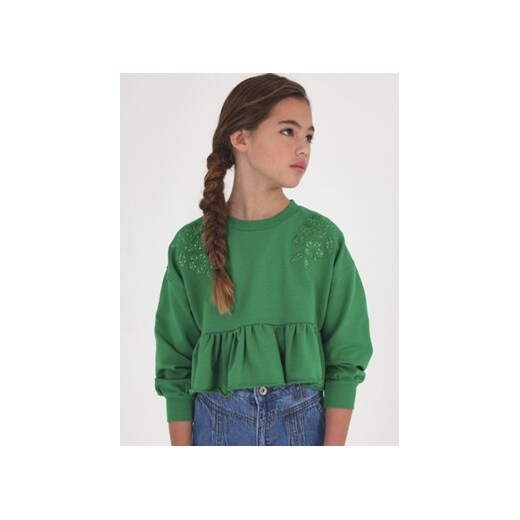 Mayoral Bluza 6429 Zielony ze sklepu MODIVO w kategorii Bluzy dziewczęce - zdjęcie 168557818