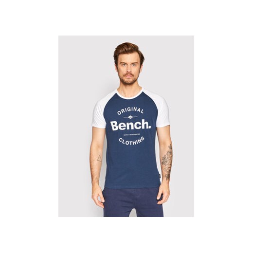 Bench T-Shirt Hazza 120742 Niebieski Regular Fit Bench L promocyjna cena MODIVO