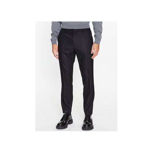 Boss Spodnie garniturowe P-Genius-CW-234 50503253 Czarny Slim Fit ze sklepu MODIVO w kategorii Spodnie męskie - zdjęcie 168557937