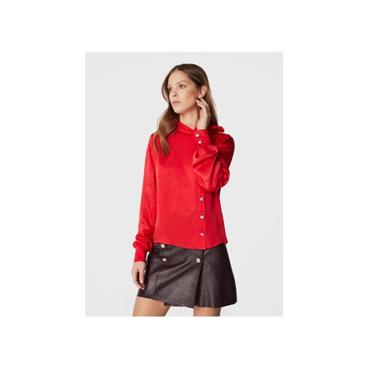 Custommade Koszula Delta 999374250 Czerwony Regular Fit ze sklepu MODIVO w kategorii Koszule damskie - zdjęcie 168558147