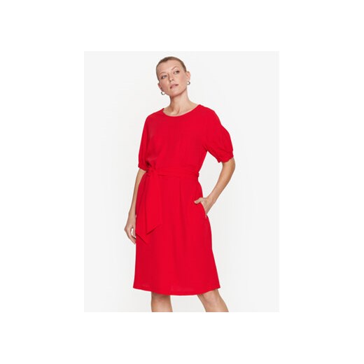 Seidensticker Sukienka codzienna 60.134576 Czerwony Regular Fit ze sklepu MODIVO w kategorii Sukienki - zdjęcie 168558199
