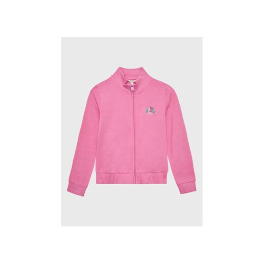 Guess Bluza J3RQ05 KA6R0 Różowy Regular Fit ze sklepu MODIVO w kategorii Bluzy dziewczęce - zdjęcie 168558615