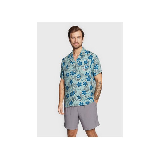 Guess Komplet koszula i szorty materiałowe U3RX00 WEKT2 Kolorowy Regular Fit ze sklepu MODIVO w kategorii Koszule męskie - zdjęcie 168558809